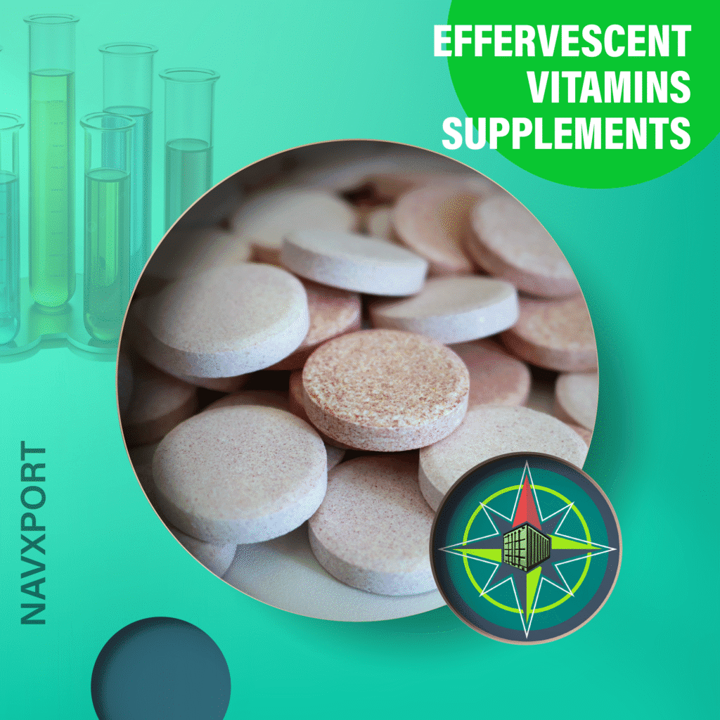 Effervescent Vitamins supplements Contract Manufacturer Exporter NavXport India Top-01