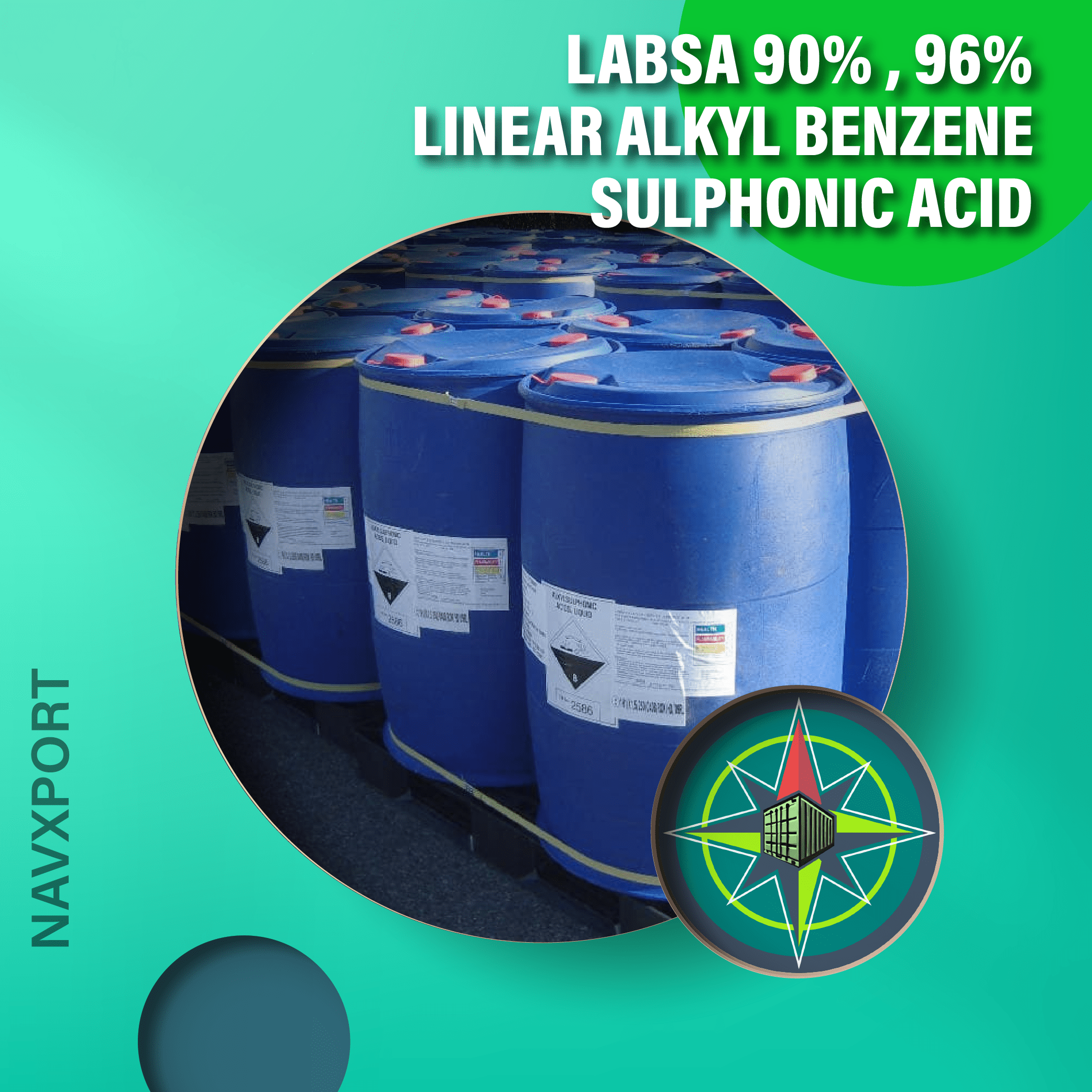 Acid Slurry LABSA 90% and 96% Export Quality NavXport