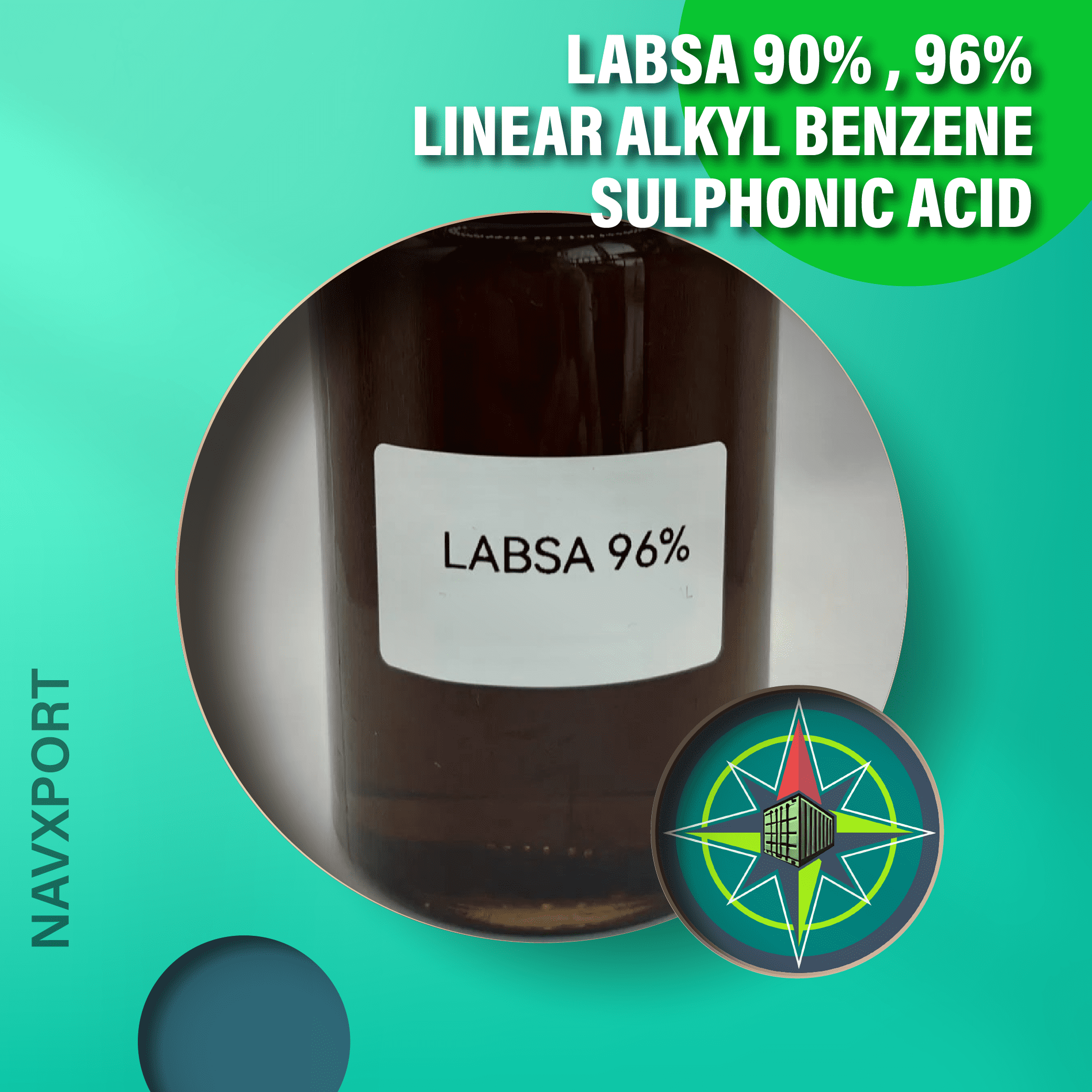 Bulk Supplier of Linear Alkyl Benzene Sulfonic Acid LABSA 90% NavXport